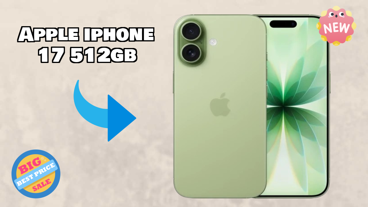 Apple Apple IPhone 17 512GB - Price Dropped to ₹102,900 Today!