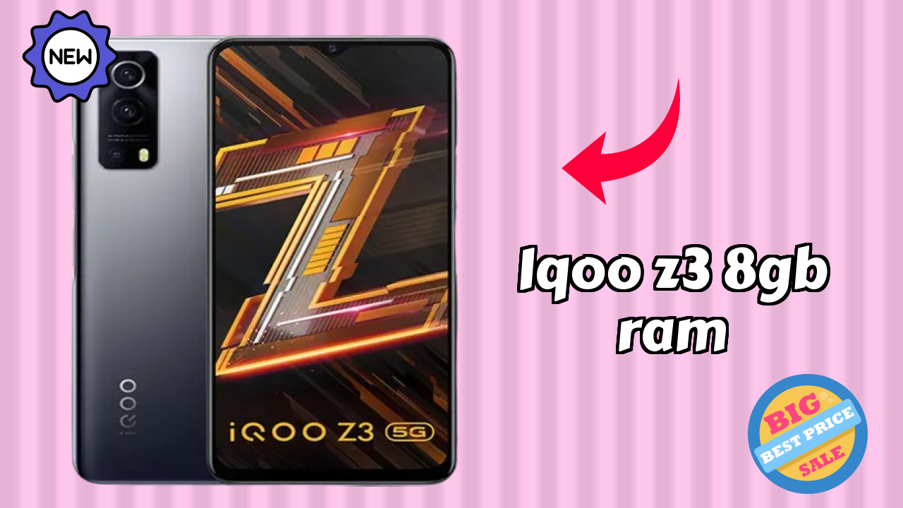 IQOO Z3 8GB RAM Price Drop: Just ₹24,990 Available Now
