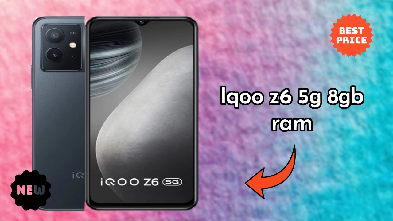 IQOO Z6 5G 8GB RAM Price Drop Alert: Now at ₹17,999