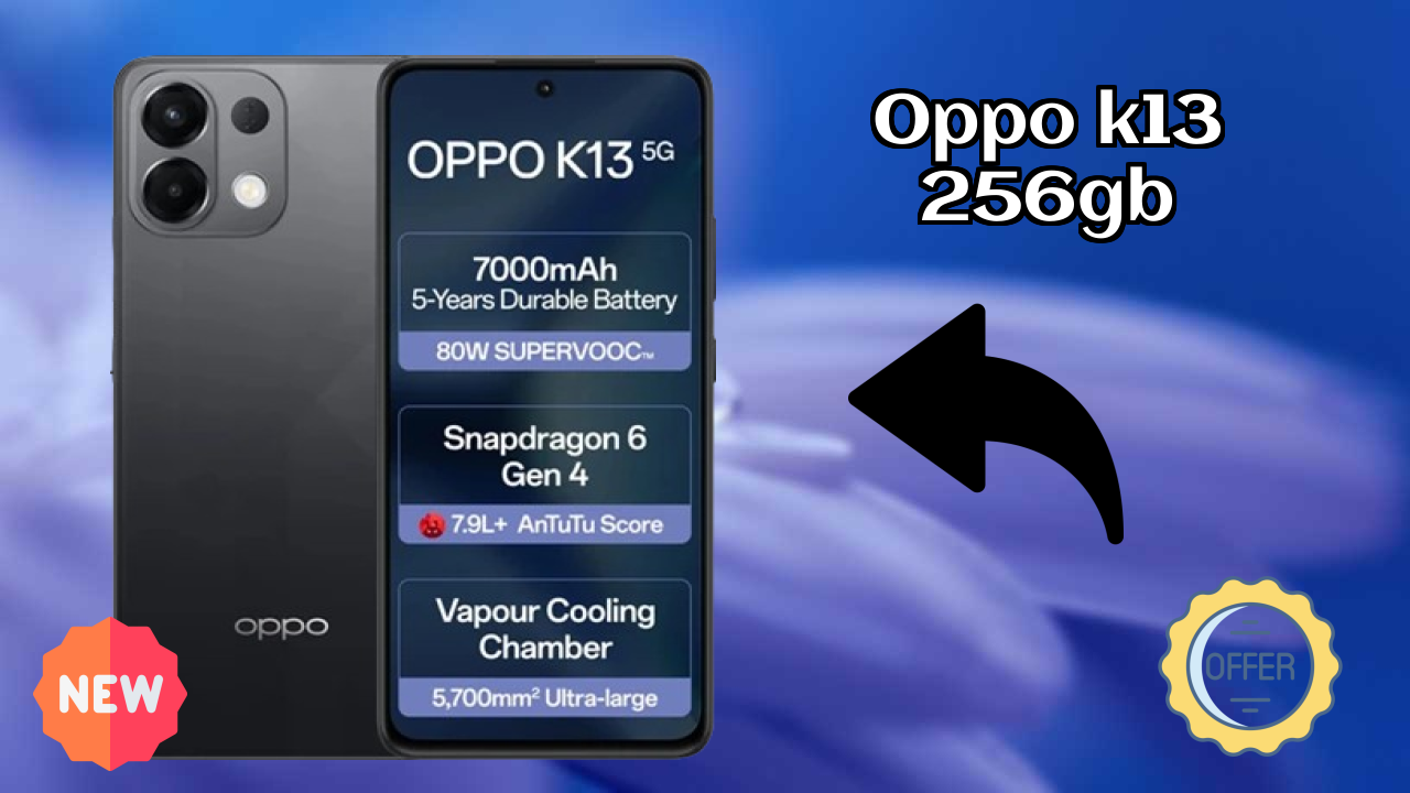 OPPO K13 256GB Price Drop: Now at ₹19,610 Only
