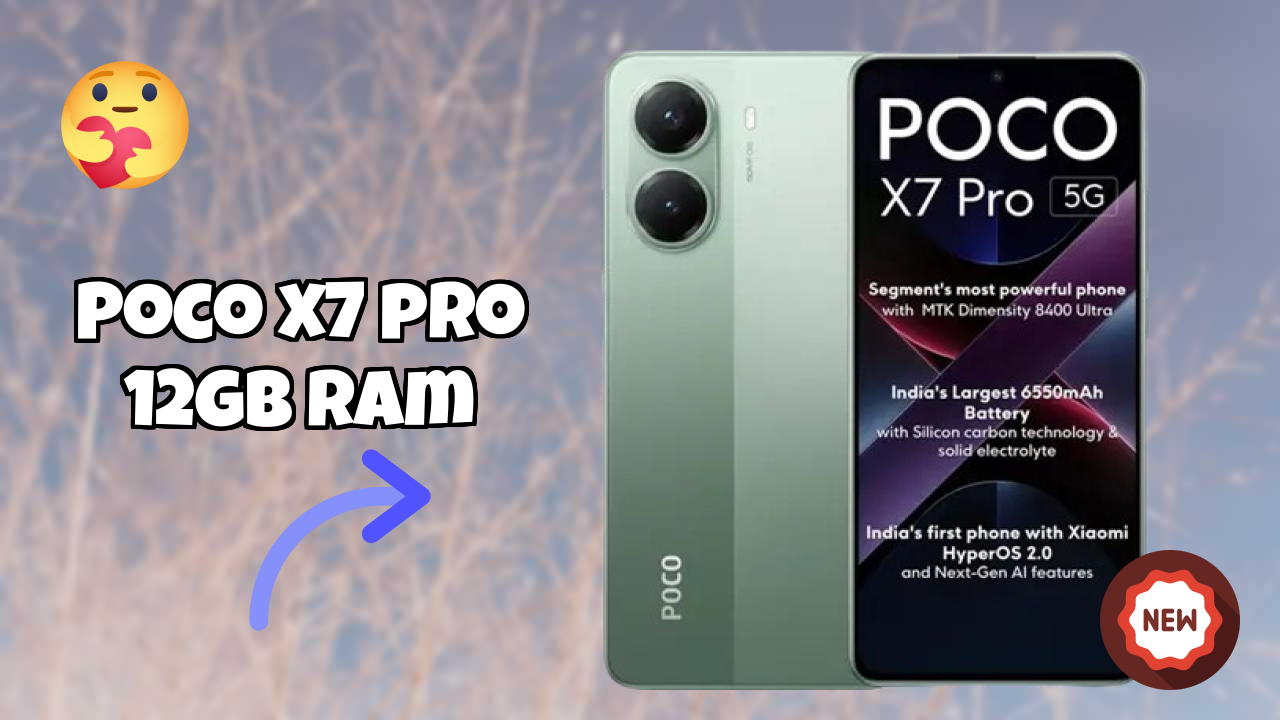 POCO X7 Pro 12GB RAM Test: 12 GB RAM Handles Heavy Tasks