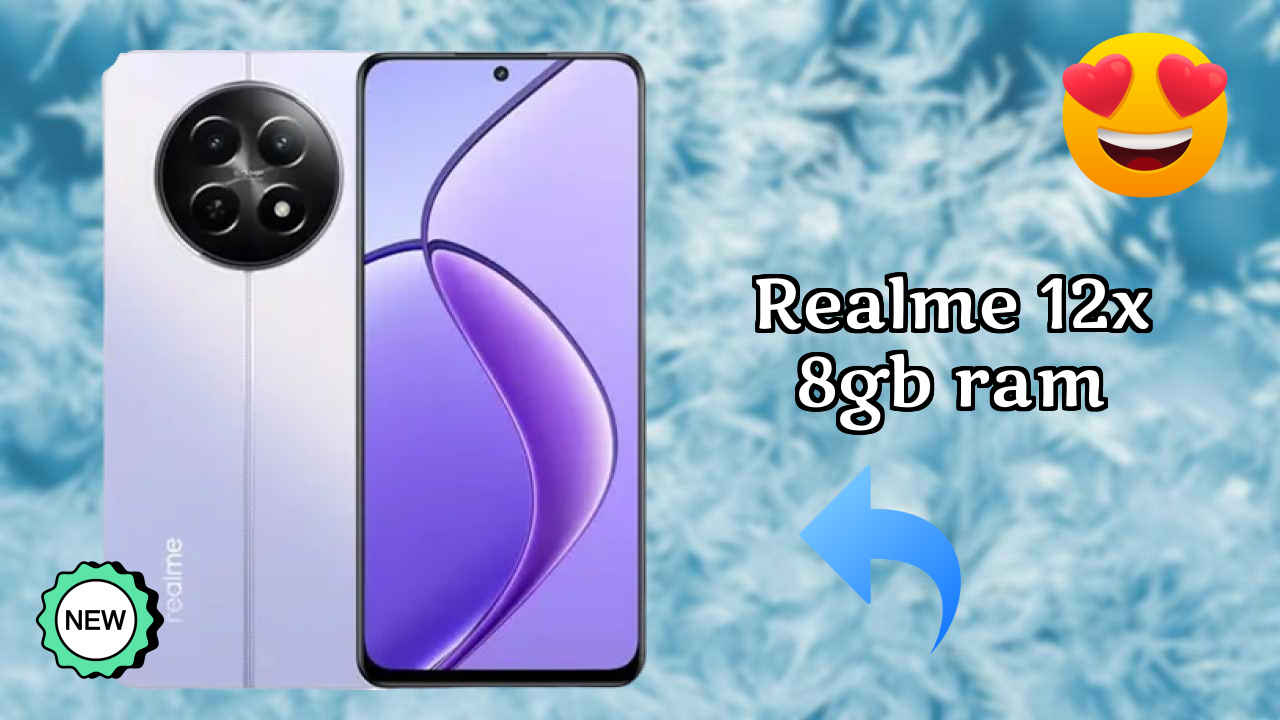 Realme 12x 8GB RAM Battery Life: 5000 MAh Charging Speed