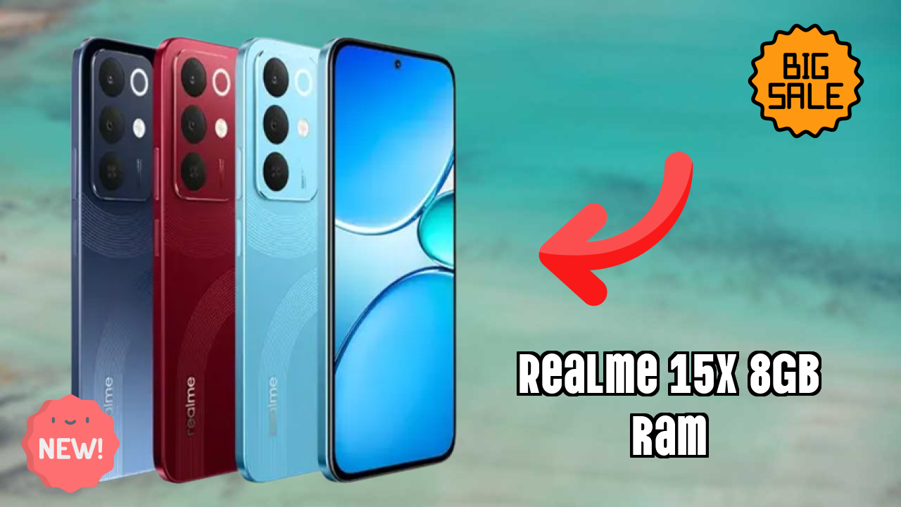 Realme 15x 8GB RAM Review: 8 GB RAM Multitasking Tested