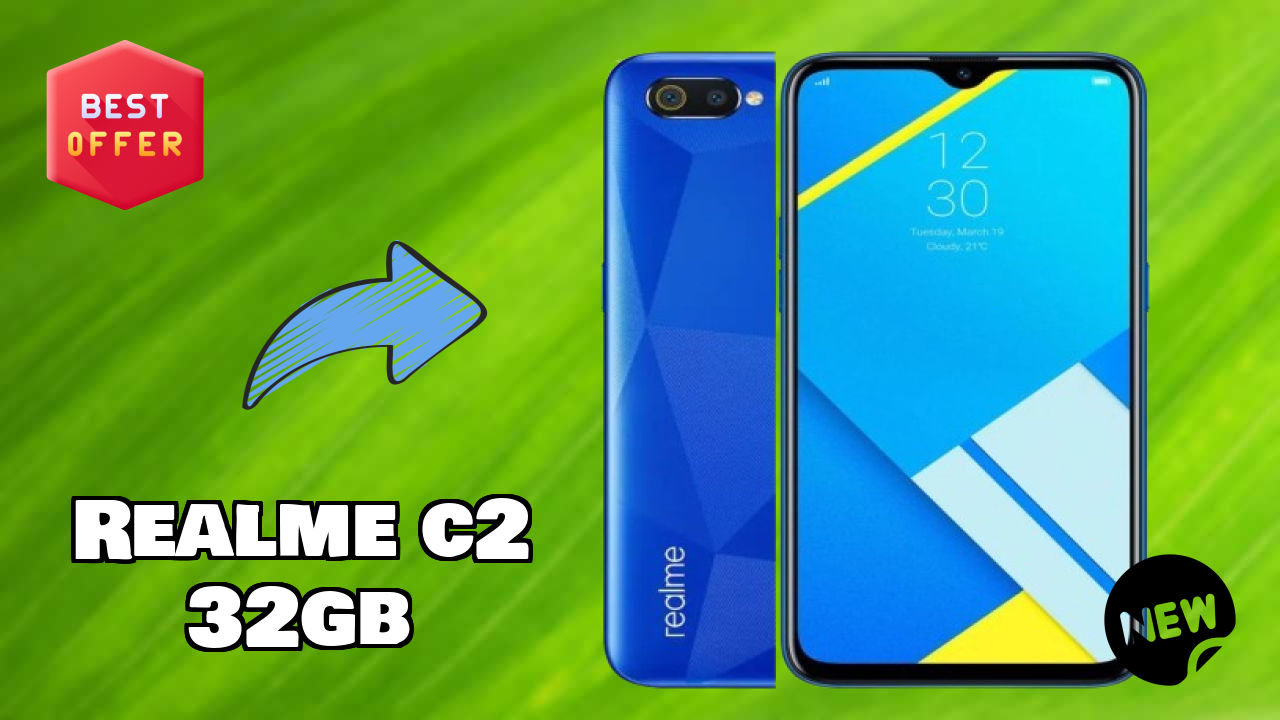 Realme C2 32GB Display Size: 6.1 Inches (15.49 Cm) Screen Quality