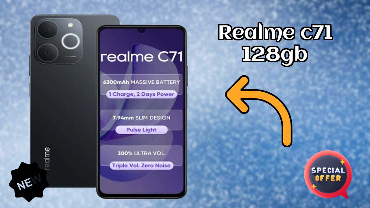 Realme C71 128GB at ₹7,999 - Best Features Highlighted