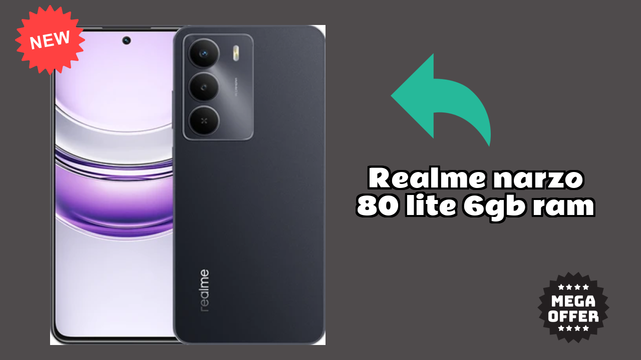 Realme Narzo 80 Lite 6GB RAM Camera Quality: 32 MP Rear Camera Low Light