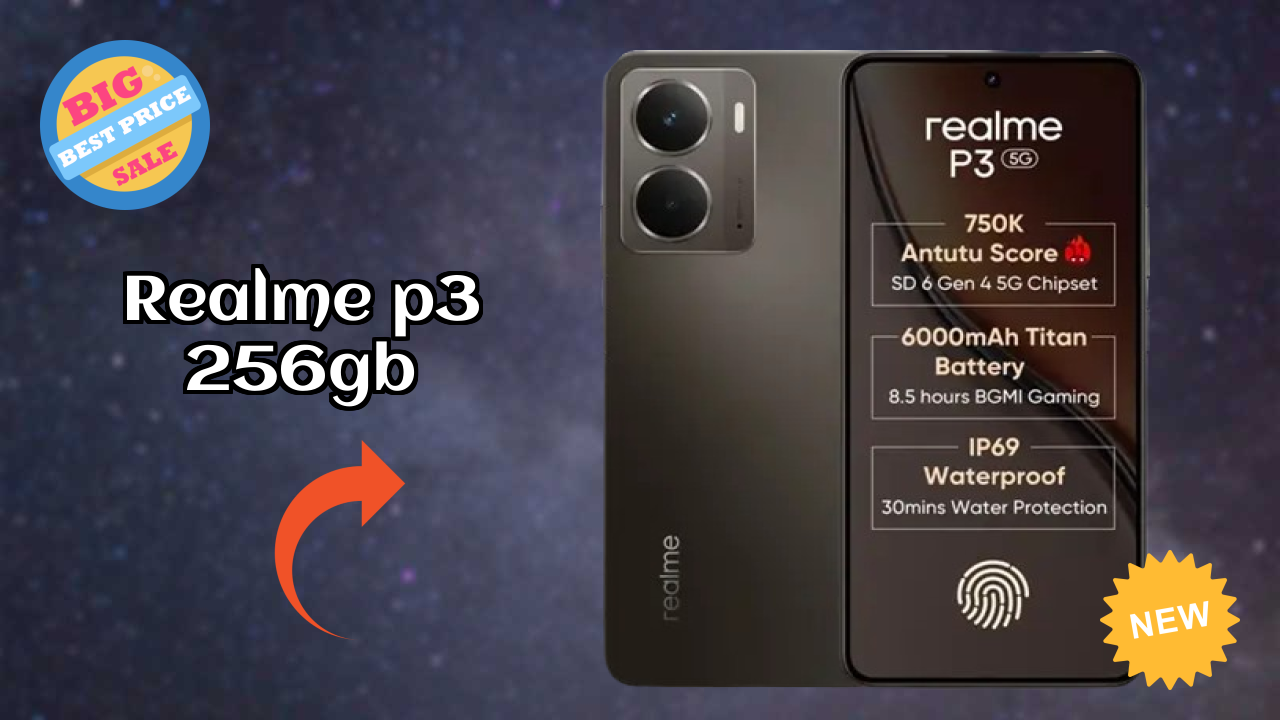 Realme P3 256GB Price Drop: Just ₹18,499 Available