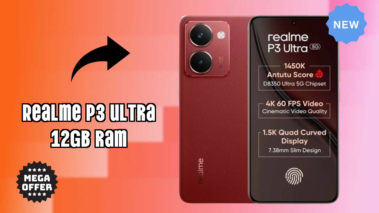 Realme P3 Ultra 12GB RAM Display Technology: AMOLED Review