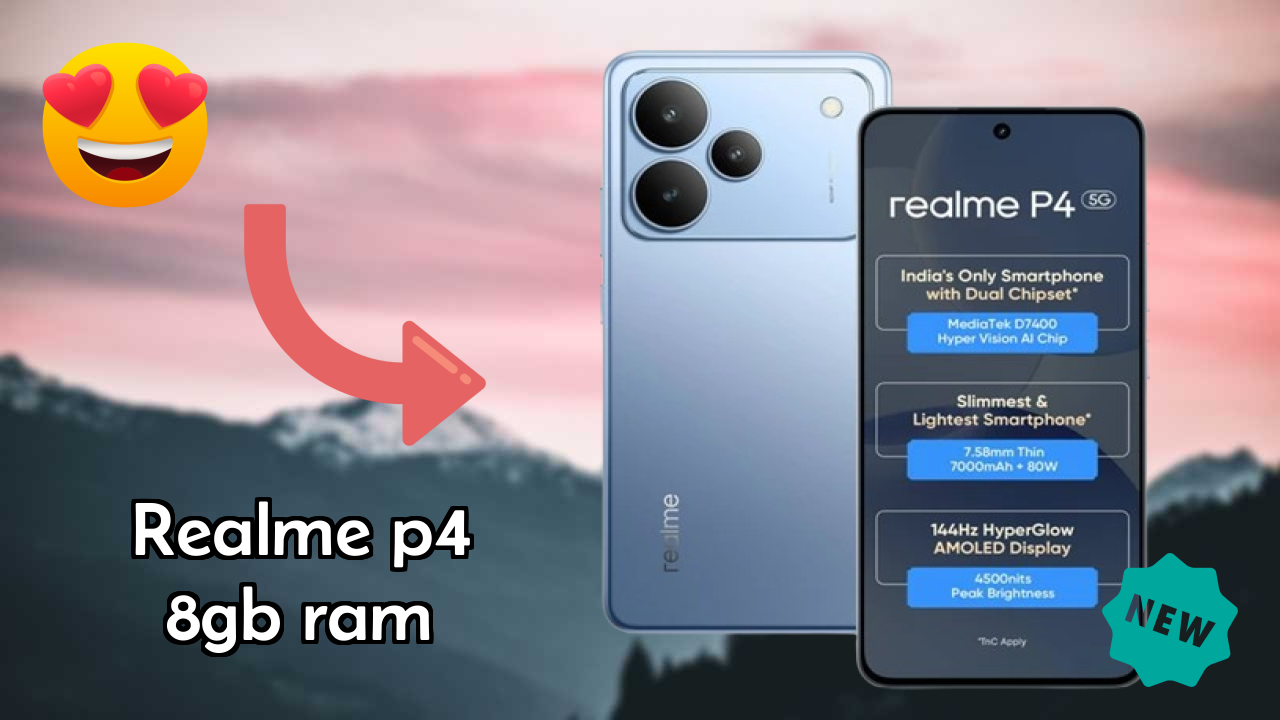 Realme P4 8GB RAM Price Drop Alert: Now Just ₹18,499