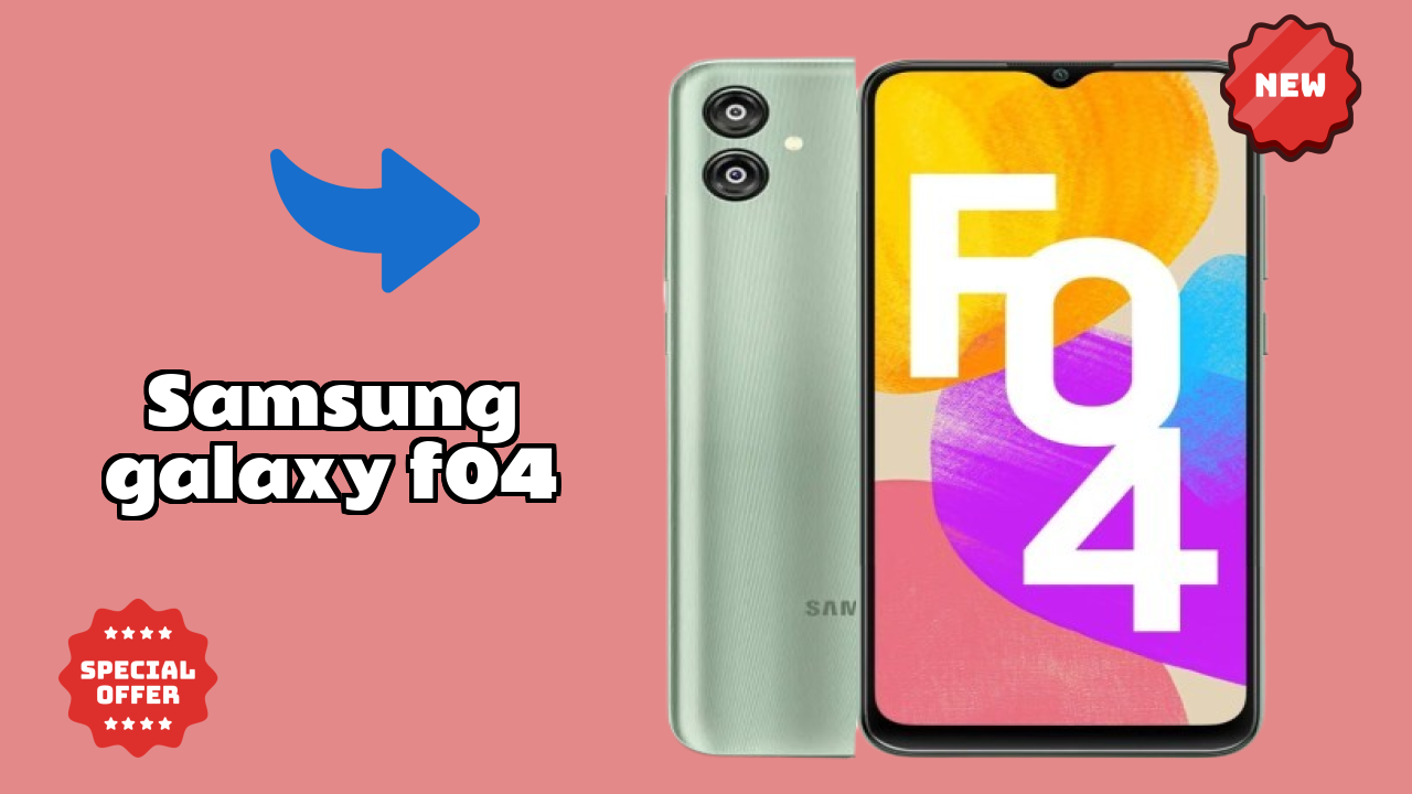 Samsung Galaxy F04 Battery Life: 5000 MAh Charging Speed