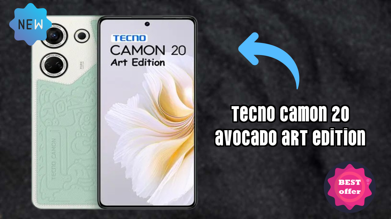 Tecno Camon 20 Avocado Art Edition at ₹14,999 - Everything You Need to Know