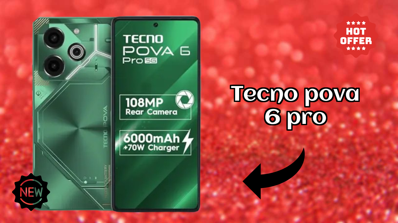 Tecno Pova 6 Pro Battery Life: 6000 MAh How Long Lasts