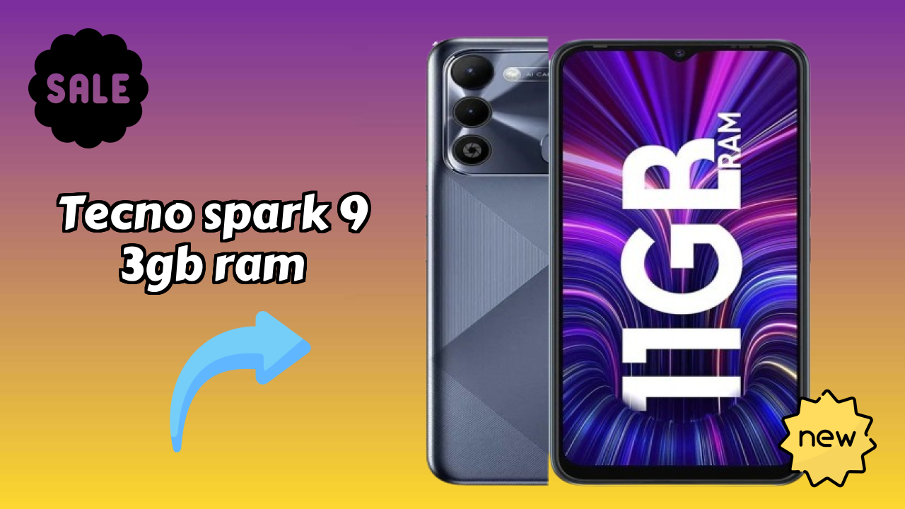 Tecno Spark 9 3GB RAM Test: 3 GB RAM Handles Heavy Tasks