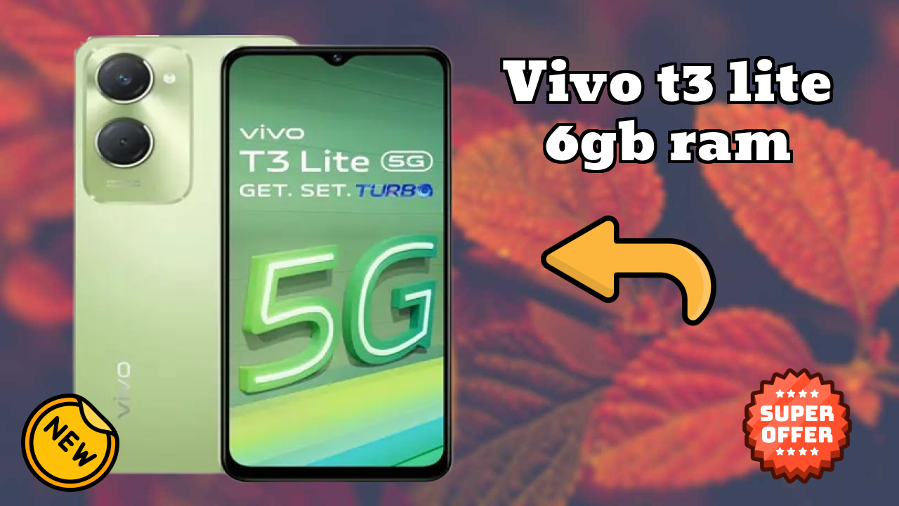Vivo T3 Lite 6GB RAM Performance Test: MediaTek Dimensity 6300 All Apps