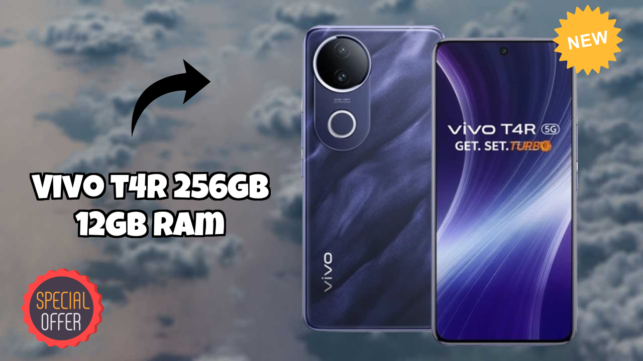 Vivo T4R 256GB 12GB RAM Display Size: 6.77 Inches (17.2 Cm) Screen Review