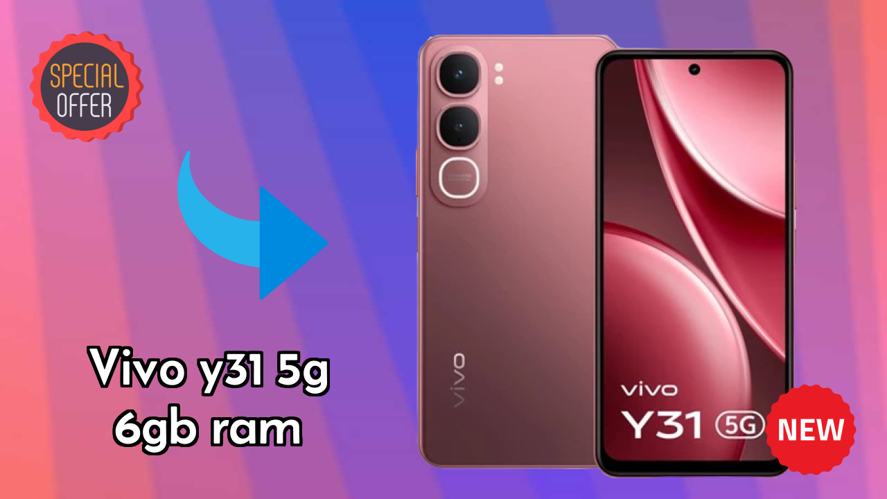 Vivo Y31 5G 6GB RAM Display Technology: LCD Quality