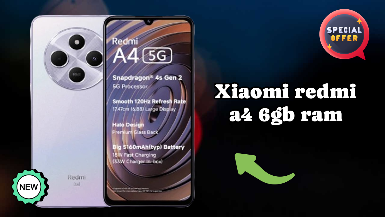 Xiaomi Redmi A4 6GB RAM Gaming Benchmarks: Snapdragon 4s Gen 2 Tested